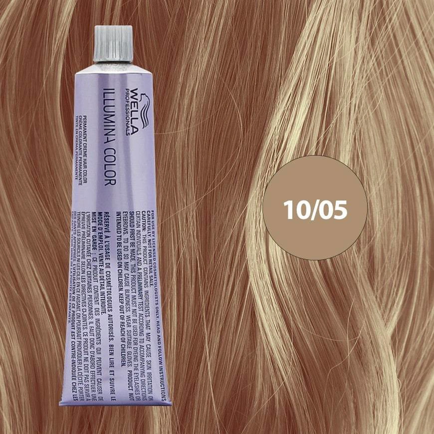 Illumina Color Hajfesték - 10/05 60ml Lightest Natural Mahogany Blonde főképe